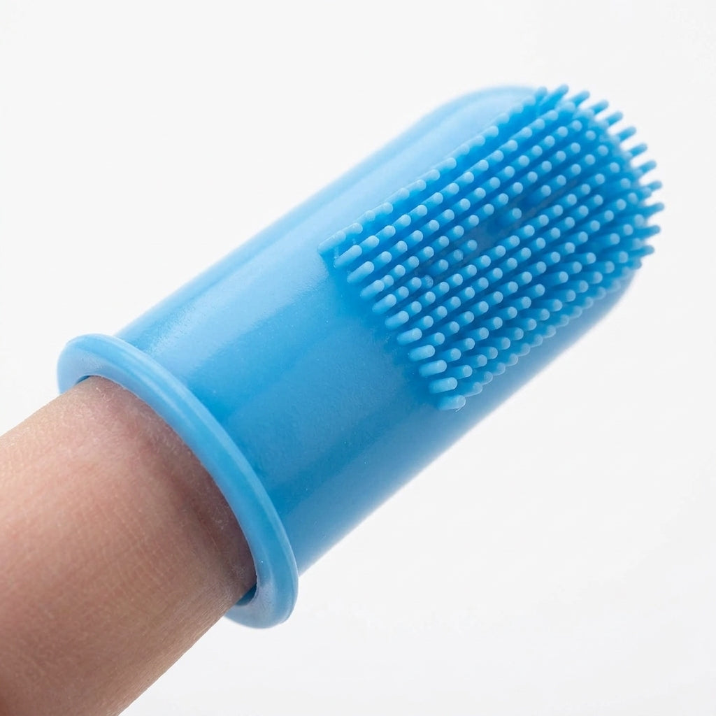 Pet Finger Toothbrush Set – 6 Ultra-Soft Manual Dental Brushes for Dogs & Cats